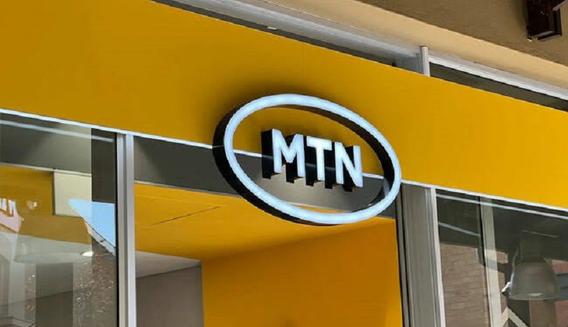 MTN Nigeria logo representing the restoration of network services