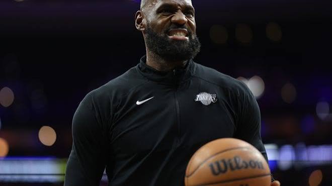 LeBron James announcing his move to the Philadelphia 76ers for his final NBA contract