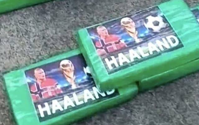 Cocaine packages bearing Erling Haaland’s image seized by Ecuadorian police