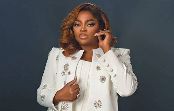 Nollywood actress Funke Akindele celebrating her birthday