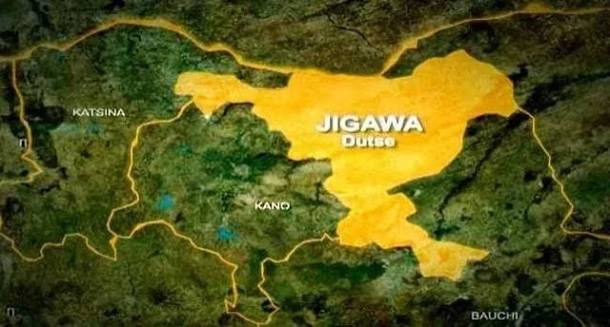 Recovered sheep, goats and cows following the arrest of 11 suspected cattle rustlers in Jigawa