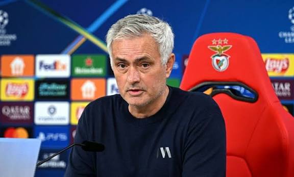 Real Madrid coach José Mourinho speaking about the Ballon d’Or award