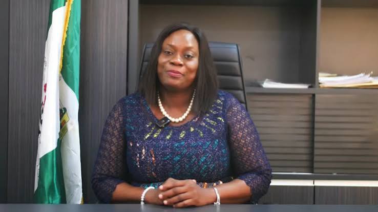 NACA Director-General Temitope Ilori speaking during an HIV prevention programme