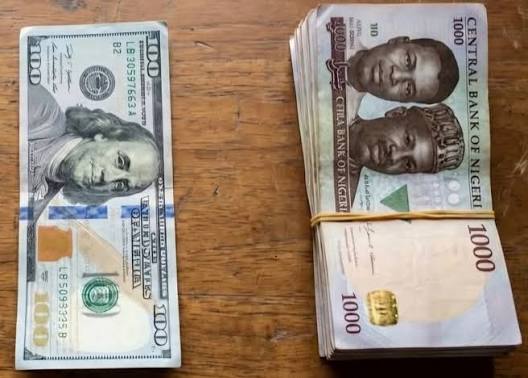 Dollar to Naira rate showing official and parallel market exchange rates on August 7, 2026