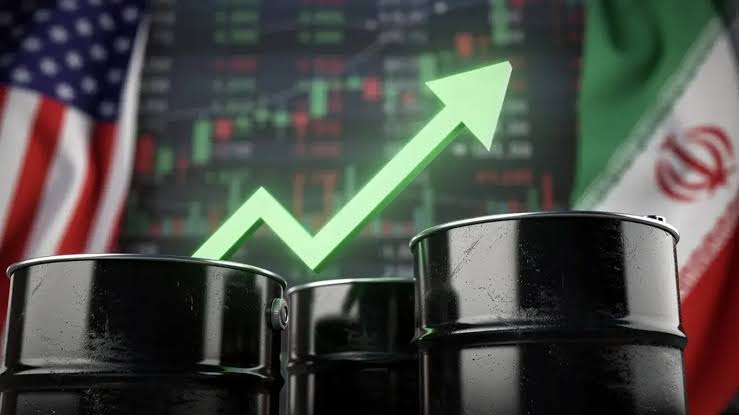 Crude oil barrels as prices rise above $91 amid US-Iran tensions