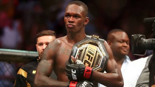 Former UFC middleweight champion Israel Adesanya
