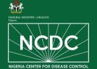 NCDC Director-General Jide Idris addressing journalists on Nigeria's Ebola response and weekly support for quarantined contacts.