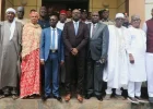 Members of the Federal Government's investigative committee with Interior Minister Olubunmi Tunji-Ojo during the presentation of findings on the deaths of 33 miners in Niger State.
