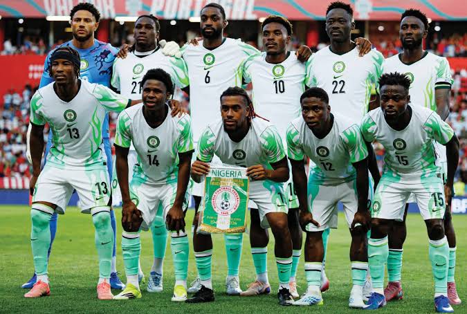 Super Eagles coach Eric Chelle reacts during Nigeria’s 3-3 draw with Russia