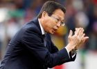 Former Japan national team coach Takeshi Okada, who resigned as vice-president of the Japan Football Association.